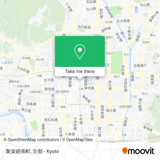聚楽廻南町 map