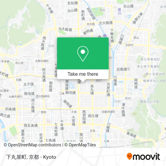 Shimomaru-ya Town map