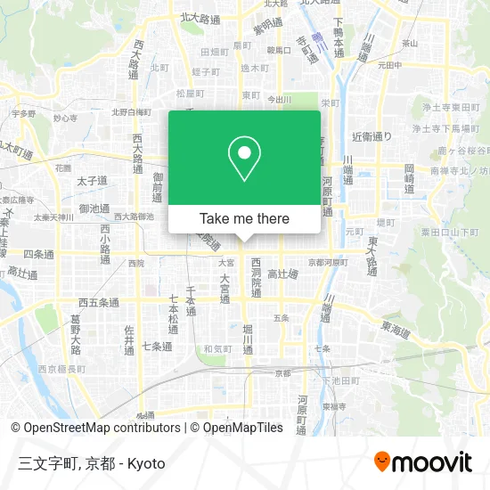 三文字町 map