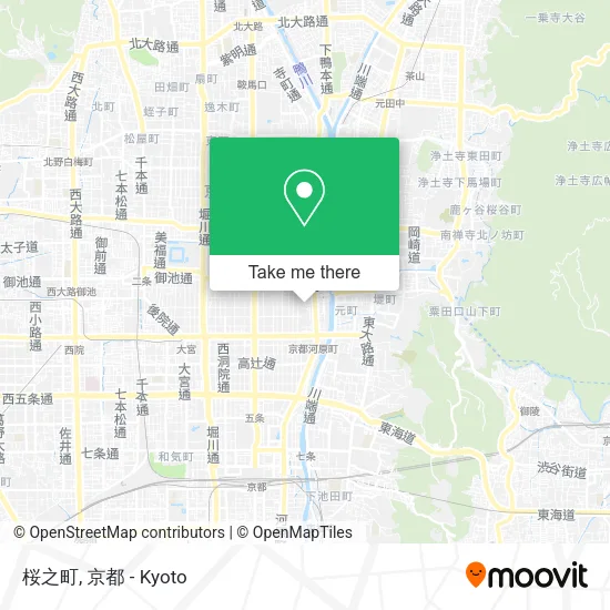 桜之町 map