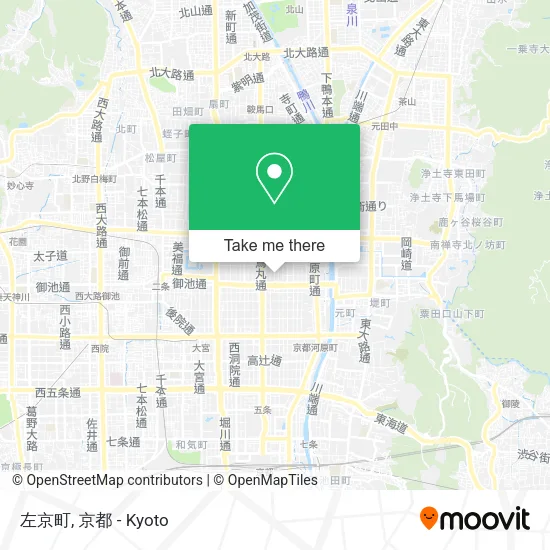 左京町 map