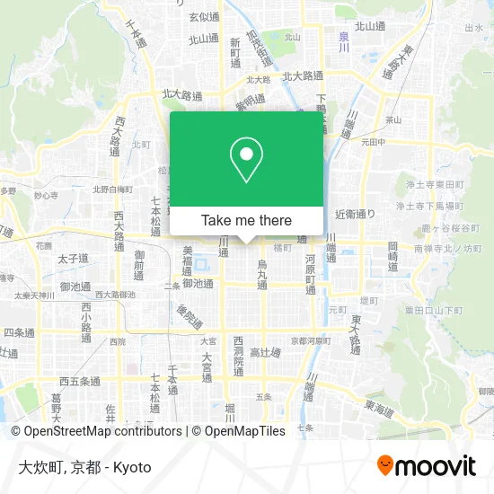 大炊町 map