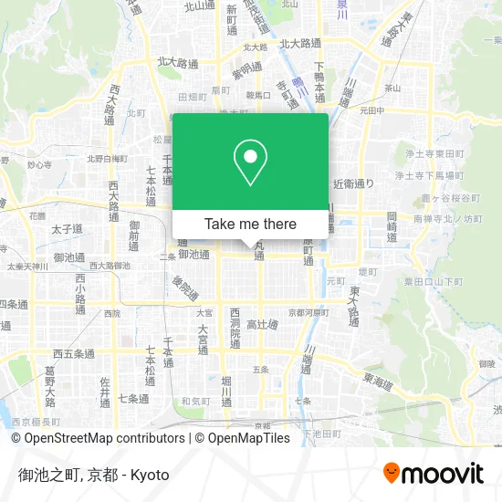 御池之町 map