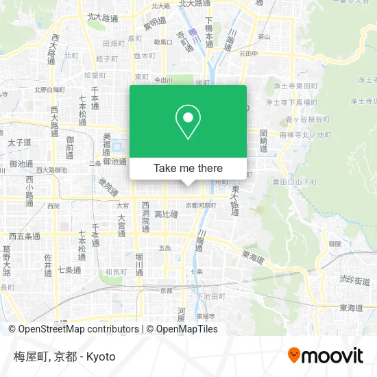 梅屋町 map