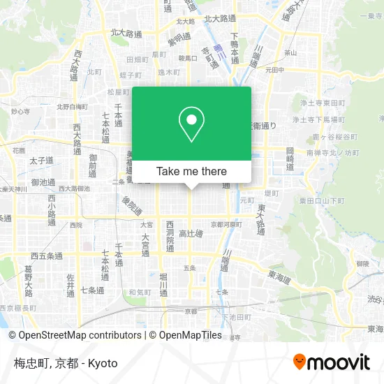 梅忠町 map
