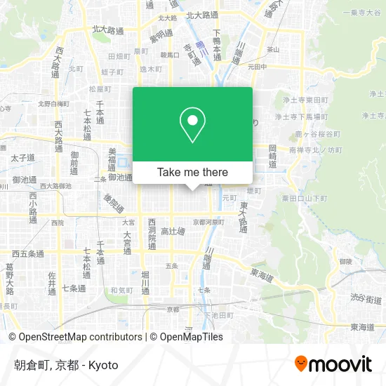 朝倉町 map