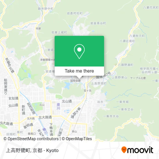 上高野鷺町 map