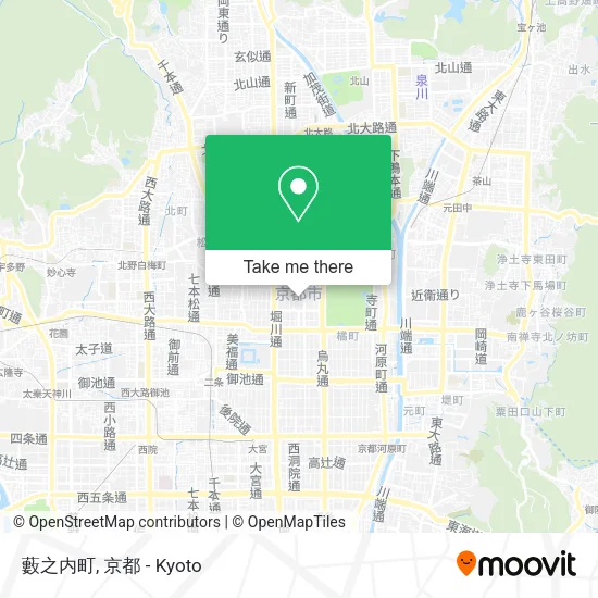 藪之内町 map
