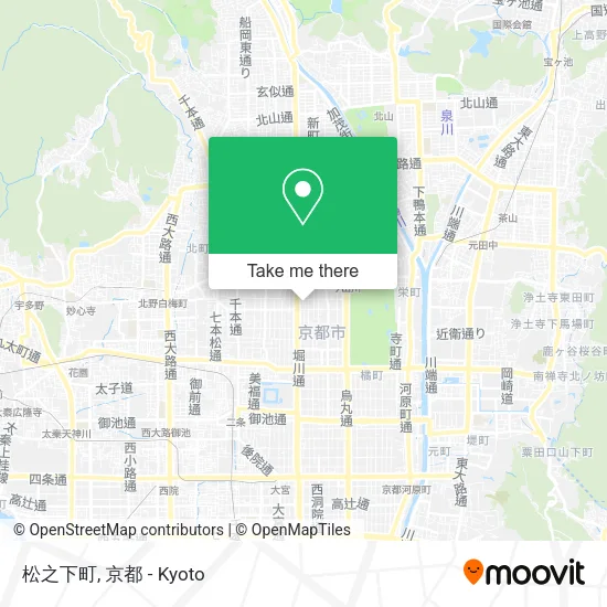松之下町 map