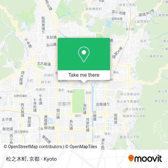 松之木町 map