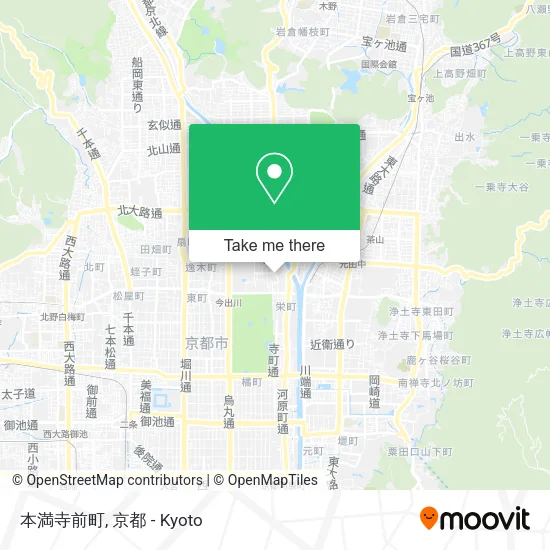 本満寺前町 map