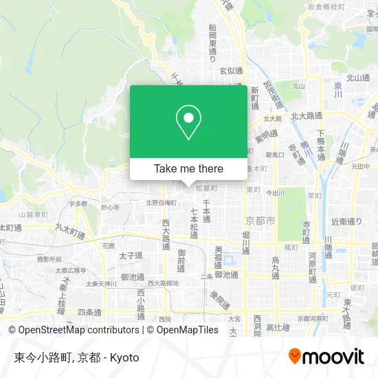 東今小路町 map