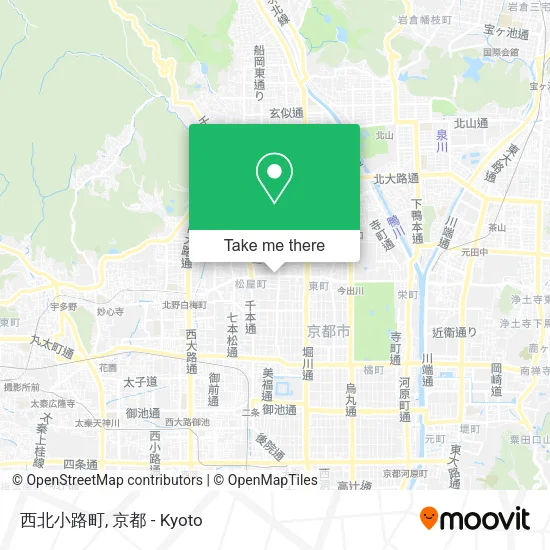 西北小路町 map