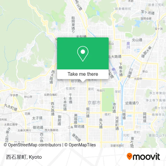 Nishi Ishiya Town map