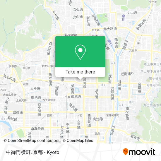 中御門横町 map