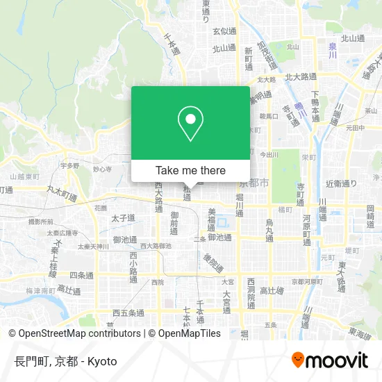 長門町 map