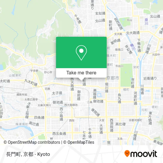 長門町 map