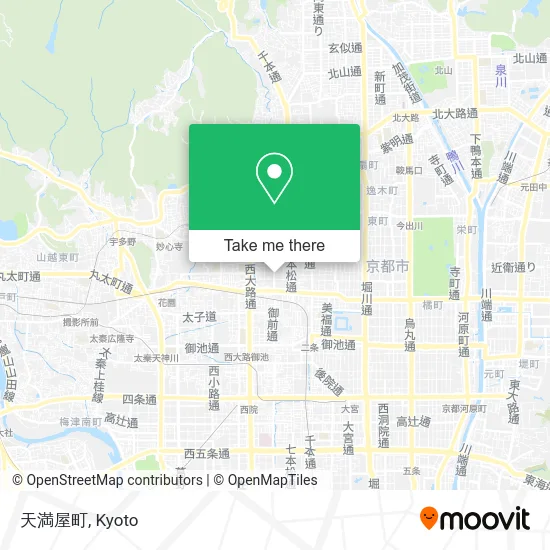 Tenma Store Town map