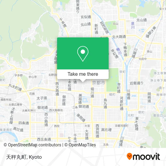 天秤丸町 map