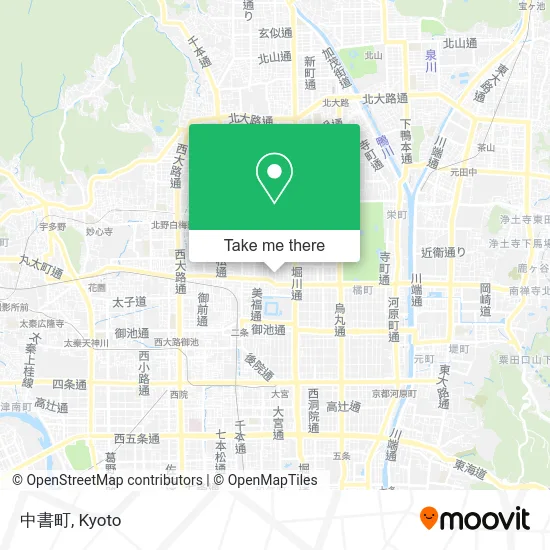 中書町 map