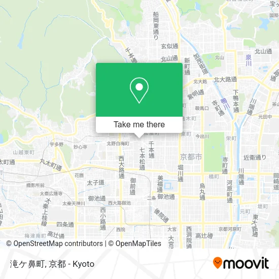滝ケ鼻町 map