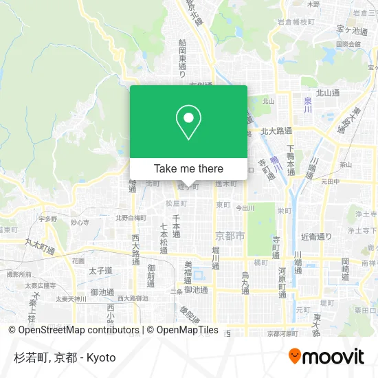 杉若町 map