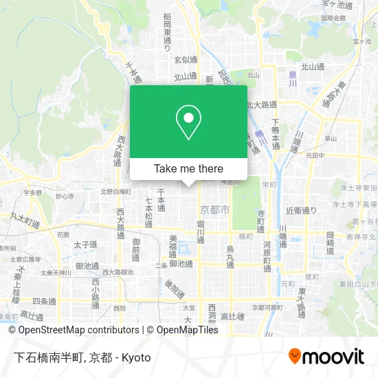 下石橋南半町 map