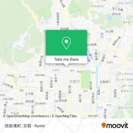 慈眼庵町 map