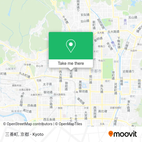 三番町 map