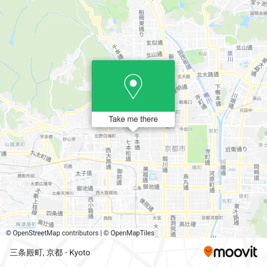 三条殿町 map