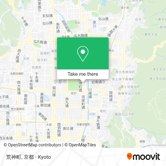 荒神町 map