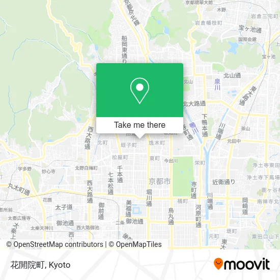 Kakai Temple Street map