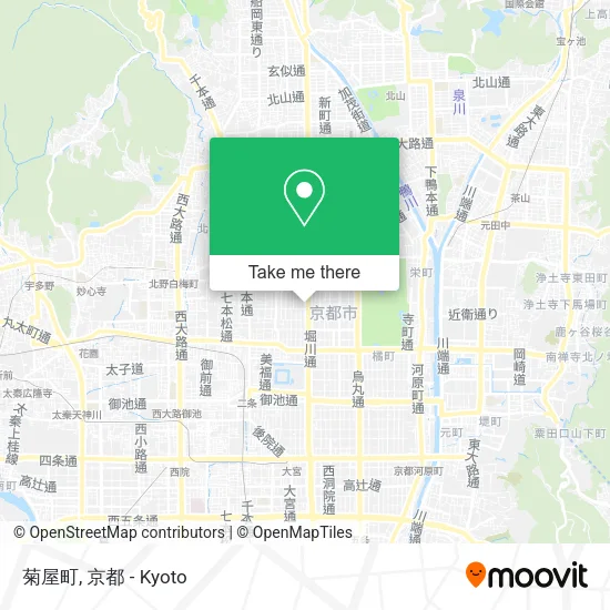 菊屋町 map