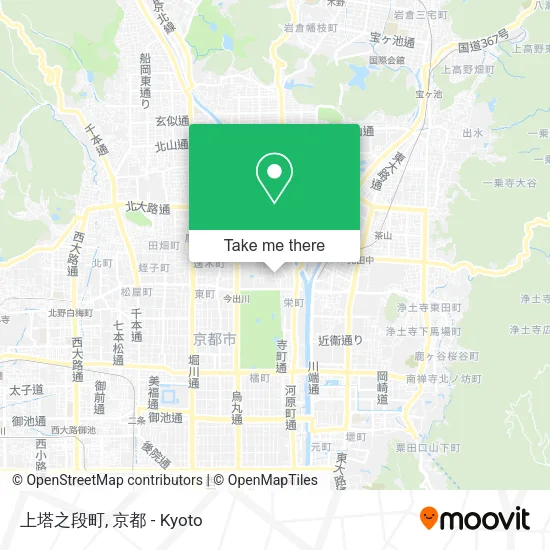 上塔之段町 map