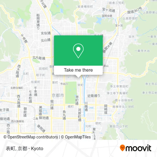 表町 map