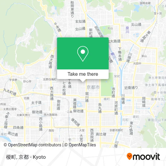 榎町 map