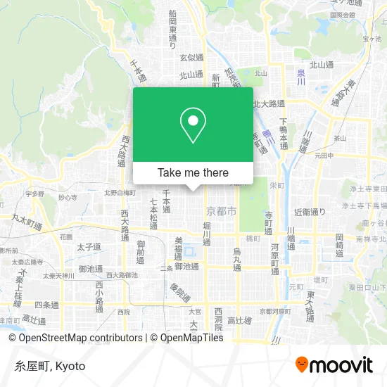Itoya Town map
