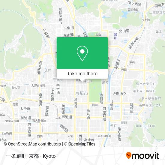 一条殿町 map