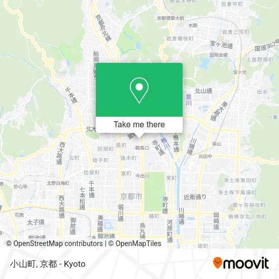 小山町 map