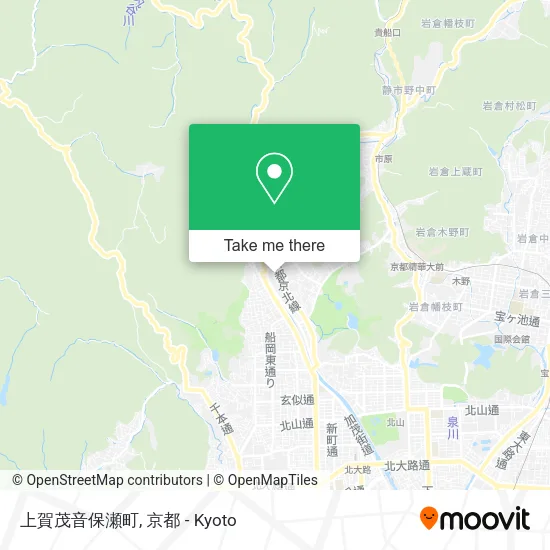 上賀茂音保瀬町 map