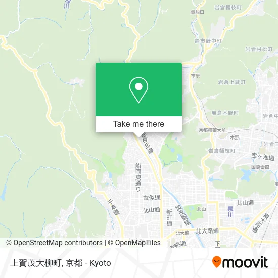 上賀茂大柳町 map