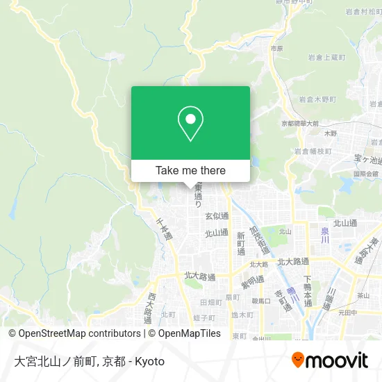 大宮北山ノ前町 map
