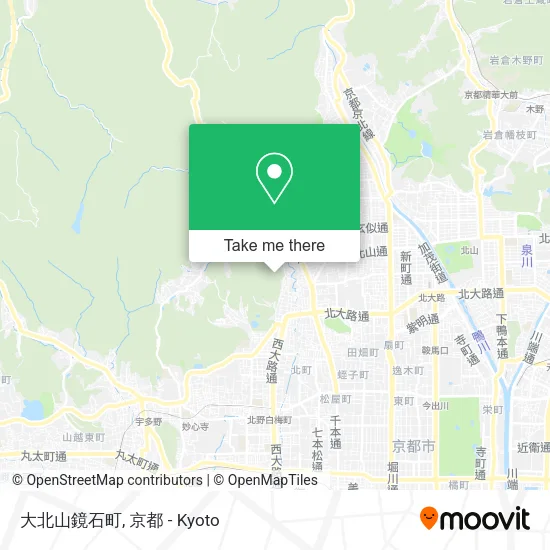 大北山鏡石町 map