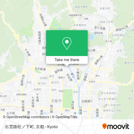 出雲路松ノ下町 map