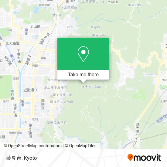 藤見台 map