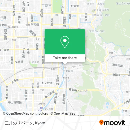 Mitsui Repark map