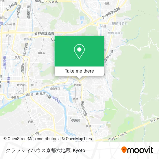 クラッシィハウス京都六地蔵 map