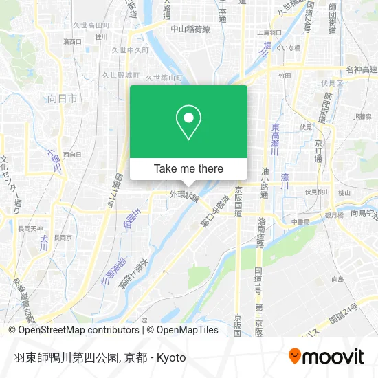 Habutsuki Kamogawa Fourth Park map