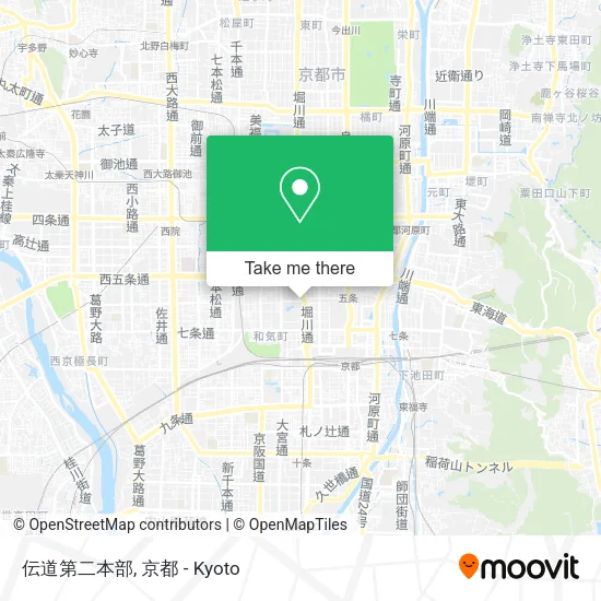 伝道第二本部 map