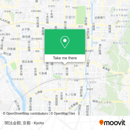 聞法会館 map